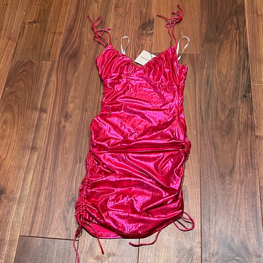 Manuela Ruched Mini Dress